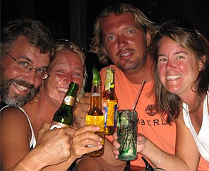 2/3 of the Dutch gang already in the Carieb